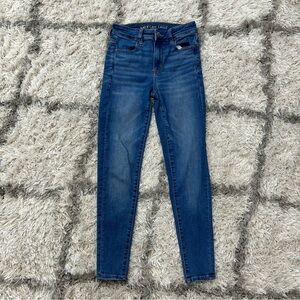 AMERICAN EAGLE | Hi-Rise Jegging, Sz 2 Short